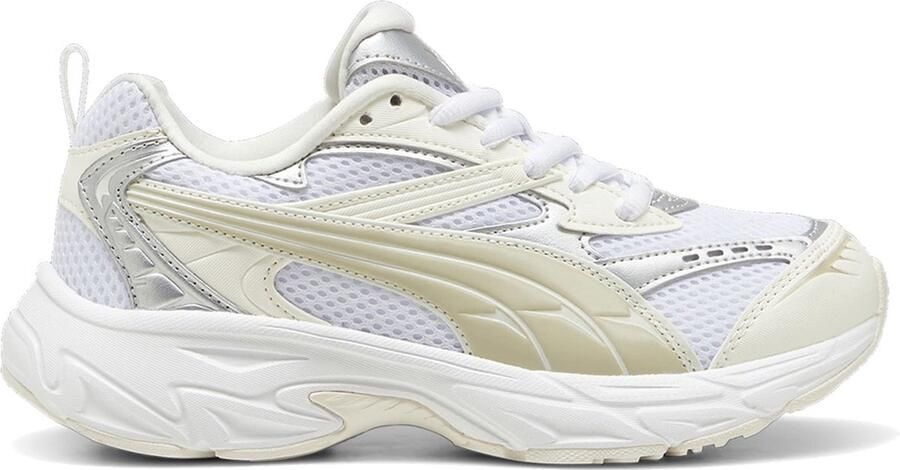 Puma Metallic Beige Witte Sneakers Vrouwen Multicolor Dames - Foto 4