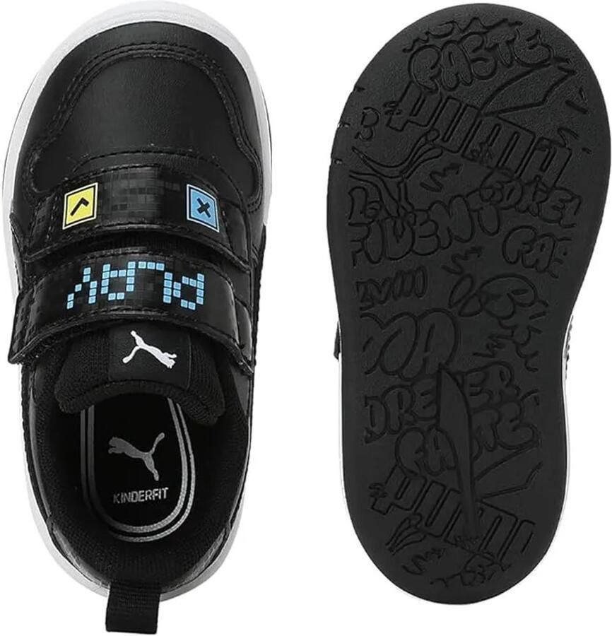 PUMA multiflex sl kinderschoenen zwart flexibel & duurzaam