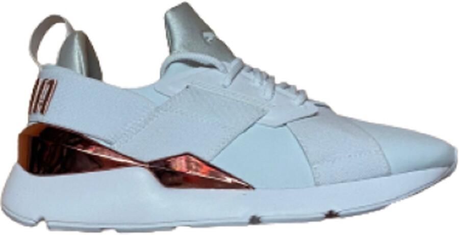 Puma Muse Dames Schoenen White Textil Foot Locker
