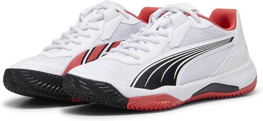 Puma Hardloopschoenen Chaussures de running NOVA Court Unisexe Blanc