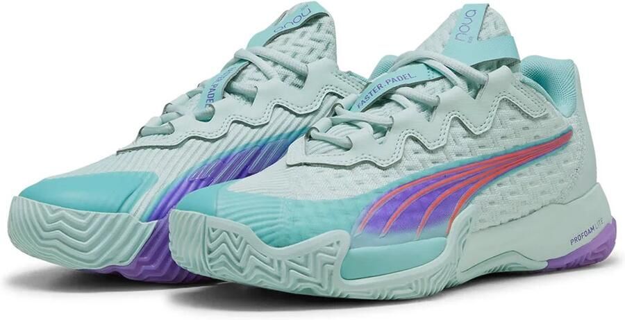 PUMA Nova Elite Padelschoenen Blauw Vrouw