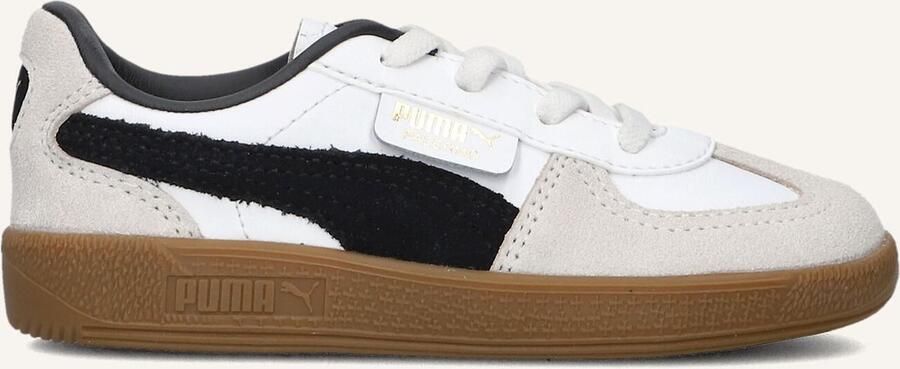 Puma Palermo Lth sneakers wit grijs beige gum - Foto 3