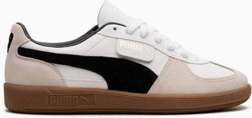 Puma Palermo Lth sneakers wit grijs beige gum - Foto 4