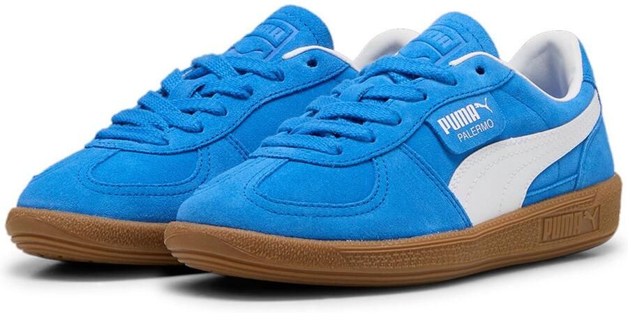 Puma Palermo Team sneaker van suède met leren details - Foto 2