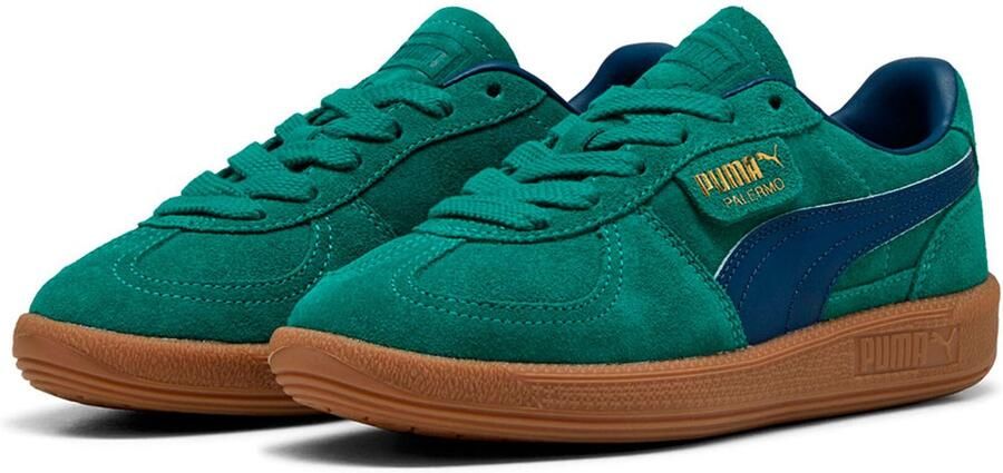 PUMA Palermo Jr Schoenen Groen 1 2