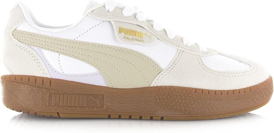 Puma Palermo Moda sneakers wit Textiel Lage sneakers Dames