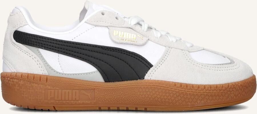 Puma Palermo Dames Schoenen Wit Maat: 37.5 Leer Foot Locker