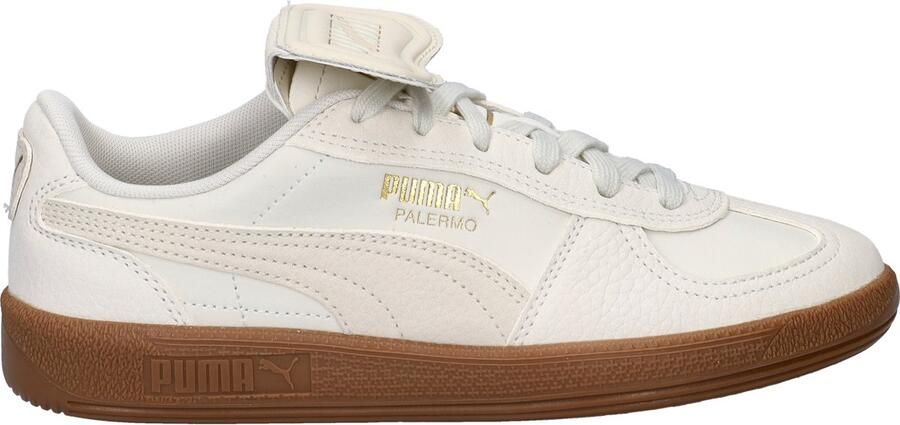 PUMA Palermo Premium Sneakers Leren Sneaker Wit - Foto 5