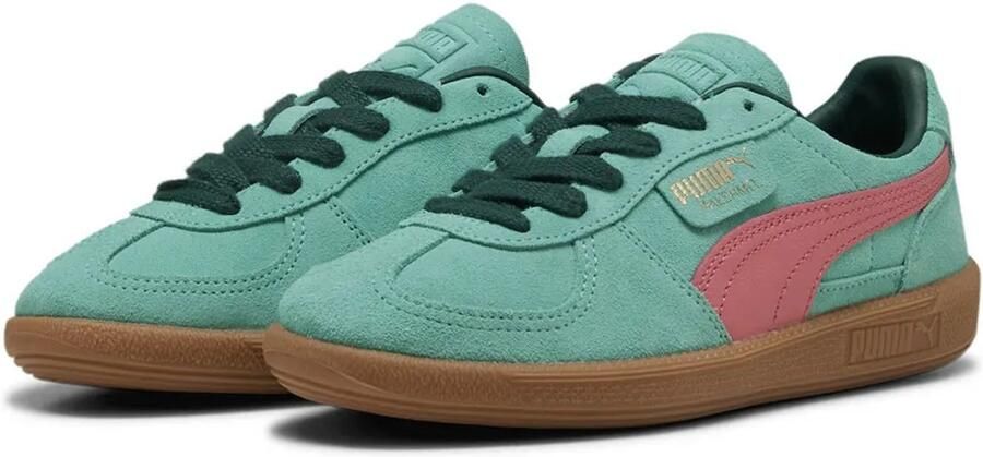 Puma Palermo sneaker van suède met leren details - Foto 2