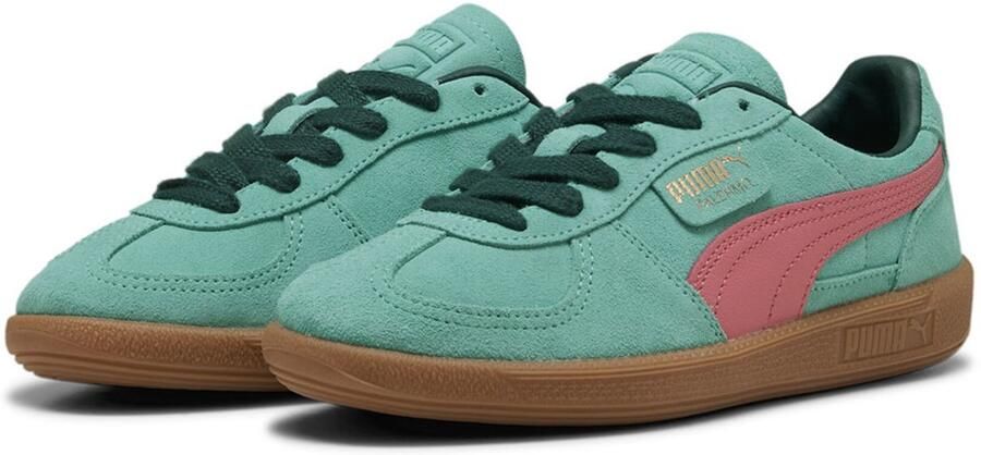 Puma Palermo sneaker van suède met leren details - Foto 2