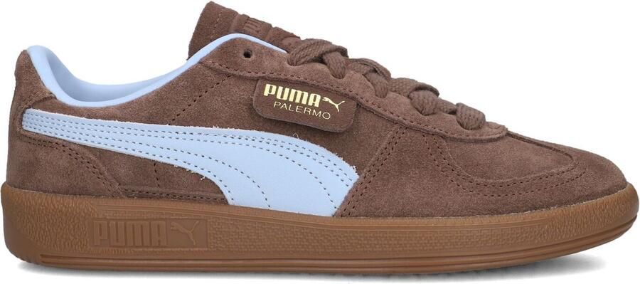 PUMA Palermo Sneakers Dames Bruin - Foto 4