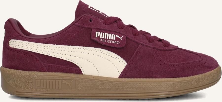 Puma Palermo ruby shimmer alpine snow Leer Unisex
