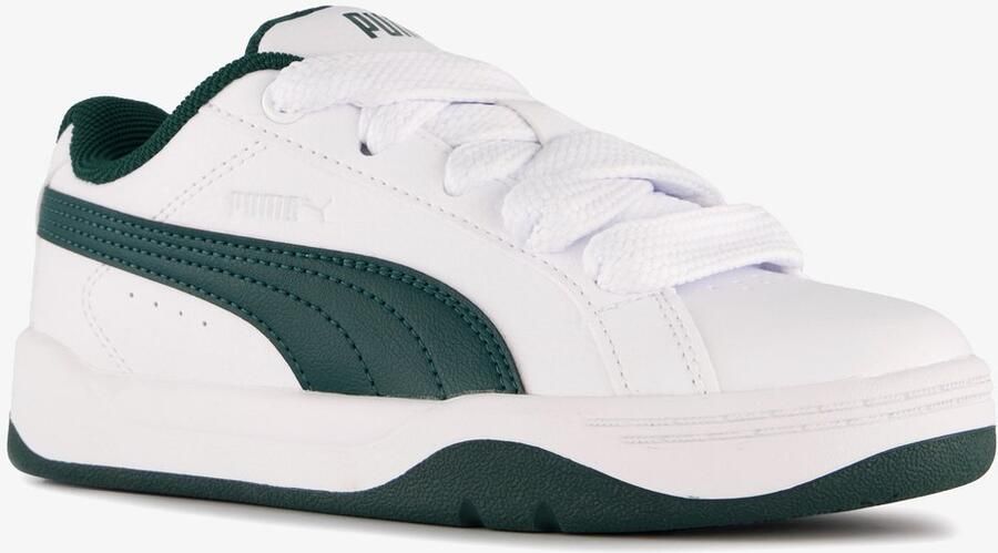 PUMA Park Lifestyle Easy kinder sneakers wit groen