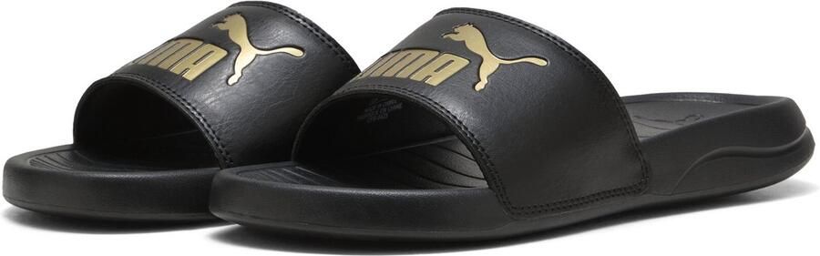 PUMA Popcat 20 Metallic Whisper Dames Slippers Black-Gold