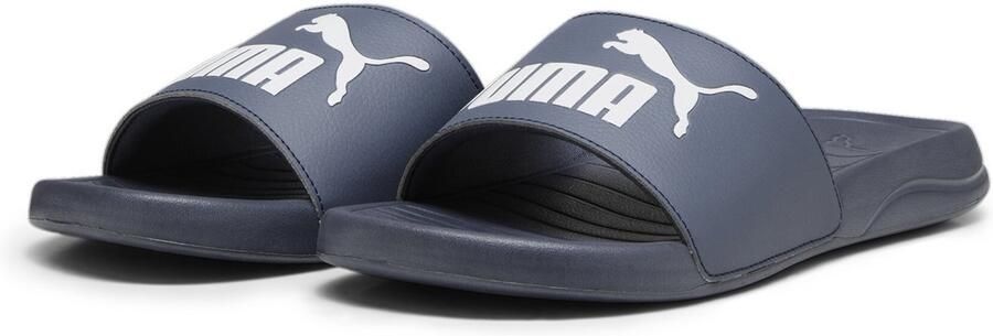 PUMA Popcat 20 Inky Blue heren badslippers Blauw - Foto 5