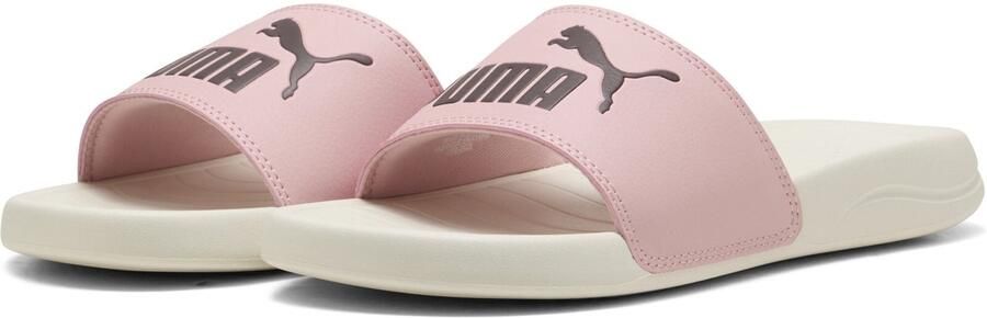 PUMA Popcat 20 Unisex Slippers Rosy Outlook-Chocolate Brown-Alpine Snow