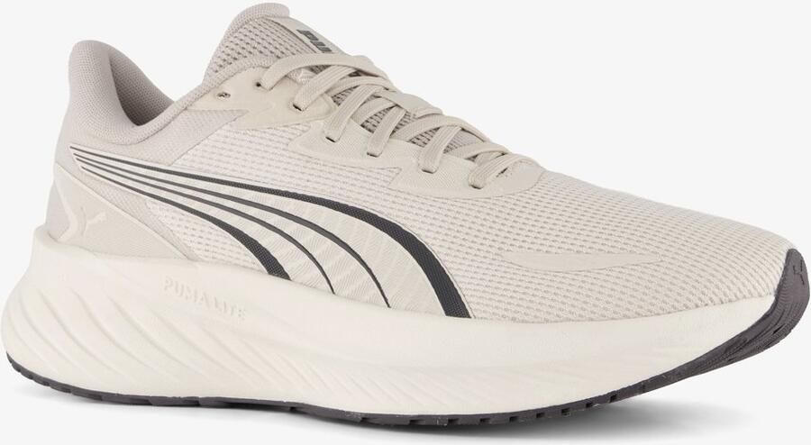 PUMA Pounce Lite 2 dames hardloopschoenen beige Uitneembare zool