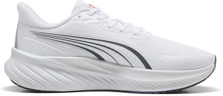 PUMA Pounce Lite 2 sneakers hardloopschoenen sportschoenen 313496 03 wit rood
