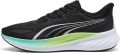 PUMA Pounce Lite 2 Heren Hardloopschoenen Black-Intense Mint-SunnyLime - Zwart
