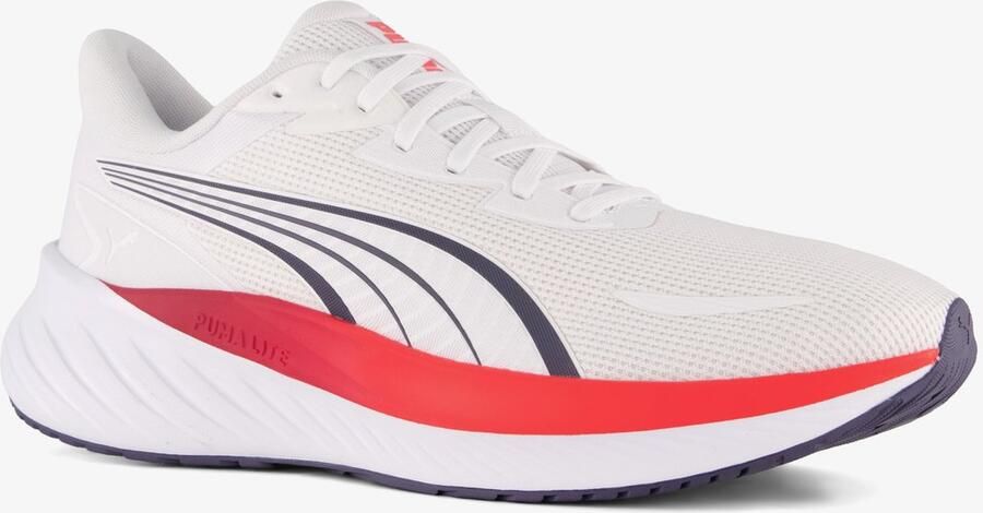 PUMA Pounce Lite 2 sneakers hardloopschoenen sportschoenen 313496 03 wit rood - Foto 2