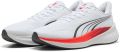 PUMA Pounce Lite 2 sneakers hardloopschoenen sportschoenen 313496 03 wit rood - Wit