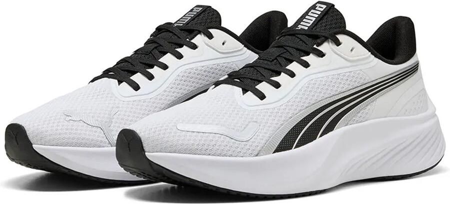 PUMA Pounce Lite Hardloopschoenen Wit 1 2