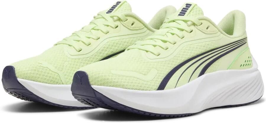 PUMA Pounce Lite Jr kindersportschoenen 401512 12 Apple spritz-deep plum-white