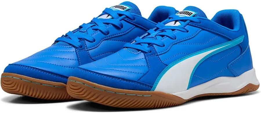 PUMA Pressing Iv Zaalschoenen Blauw 1 2 Man