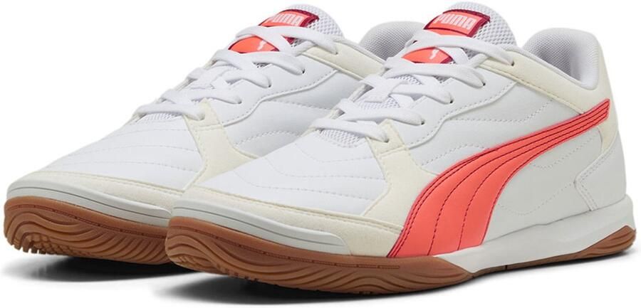 PUMA Pressing Iv Zaalschoenen Wit