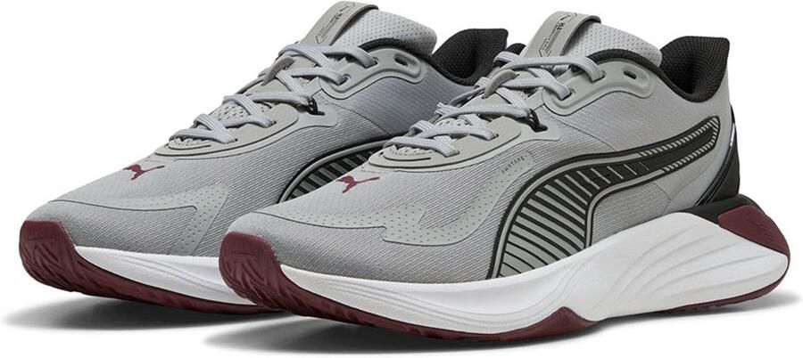 Puma PWR Hybrid TR hardloopschoenen grijs zwart - Foto 2