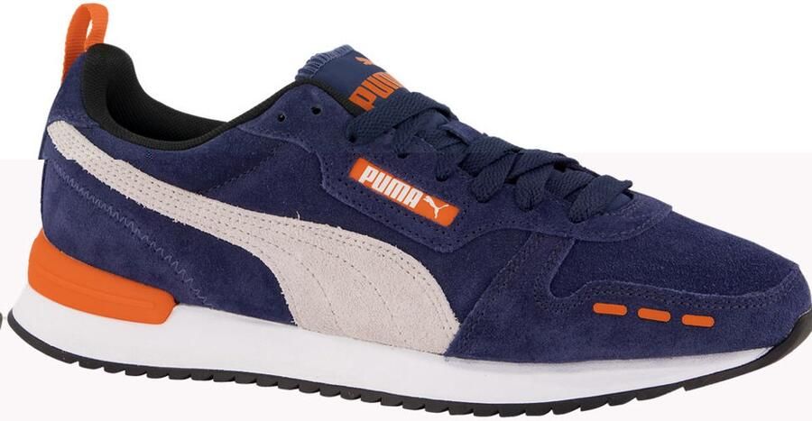 PUMA R78 Sd Heren Sneakers Peacoat Gray Violet Dragon Fire - Foto 5