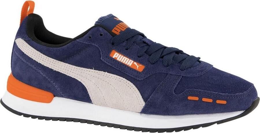 PUMA R78 Sd Heren Sneakers Peacoat-Gray Violet-Dragon Fire - Foto 5