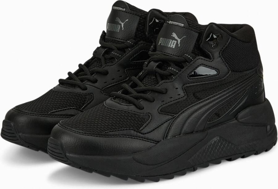 Puma x-ray speed mid winter sneakers zwart kinderen - Foto 4