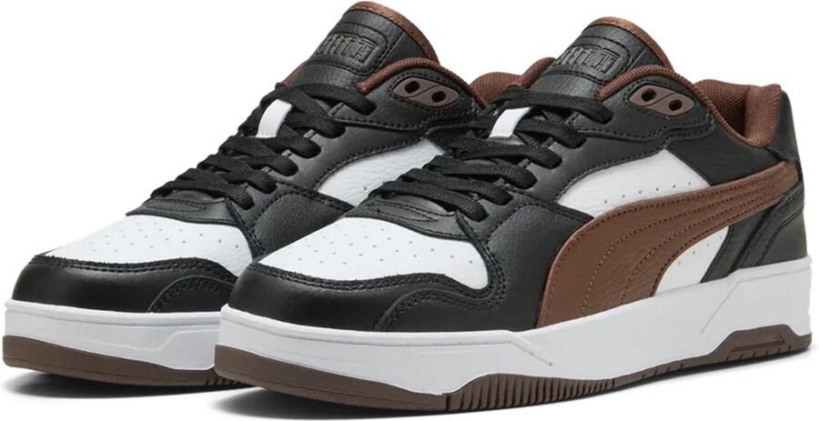 PUMA RBD BREAK LOW sneaker Men´s 402586 14 Black-Chestnut Brown-White
