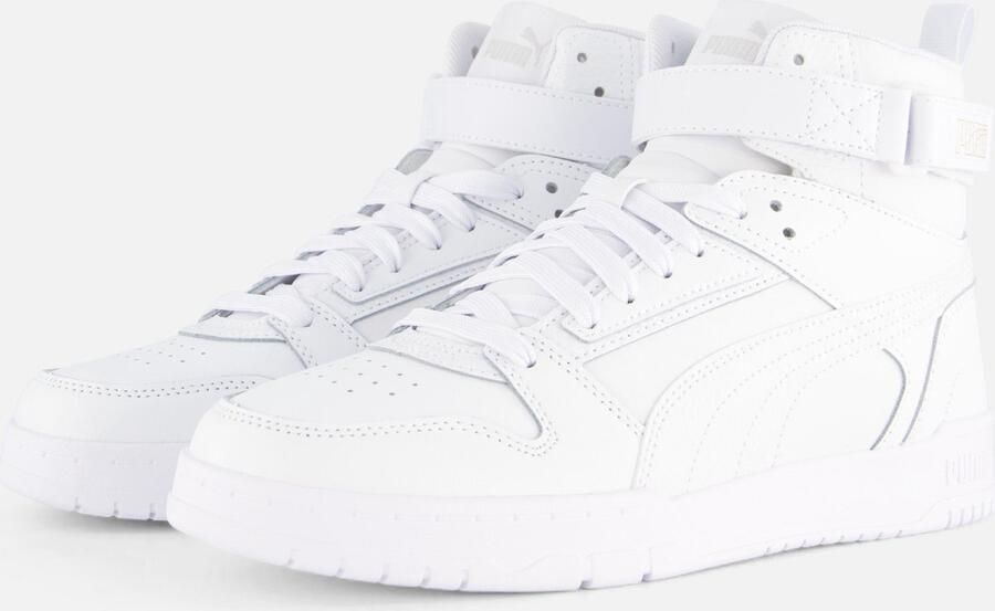 Puma Rebound Game Mid Basketbal-geïnspireerde hoge schoen Zwart - Foto 8