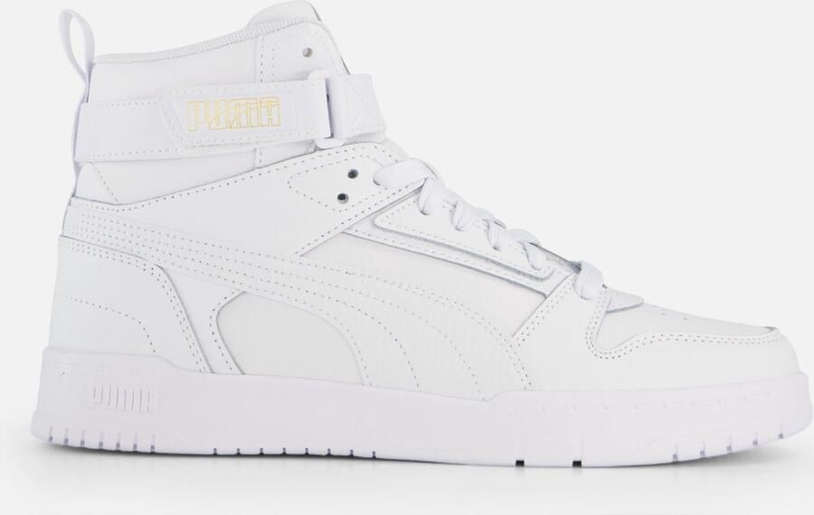 Puma Rebound Game Mid Basketbal-geïnspireerde hoge schoen Zwart - Foto 5