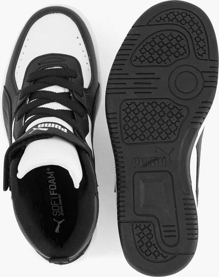 PUMA Rebound JOY AC PS Unisex Sneakers Black- Black- White - Foto 5