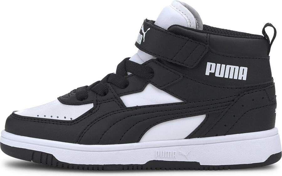 PUMA Rebound JOY AC PS Unisex Sneakers Black- Black- White - Foto 9