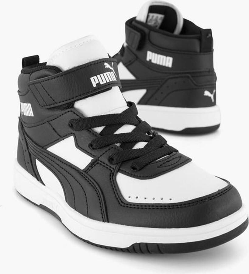 PUMA Rebound JOY AC PS Unisex Sneakers Black- Black- White - Foto 2
