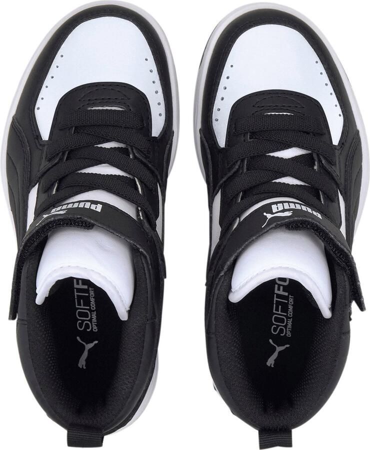 PUMA Rebound JOY AC PS Unisex Sneakers Black- Black- White - Foto 3