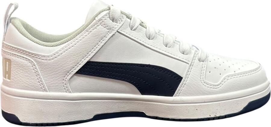 PUMA Rebound Layup Lo Sl JR Blauw Wit