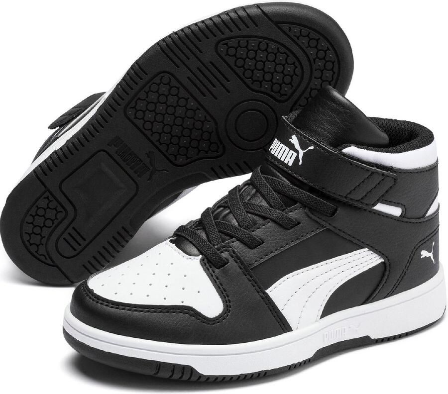 PUMA Rebound Layup SL V PS Unisex Sneakers Black White