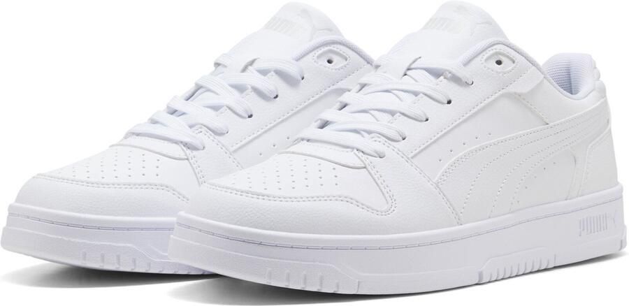 Puma Rebound Slam imitatieleren sneakers wit - Foto 4