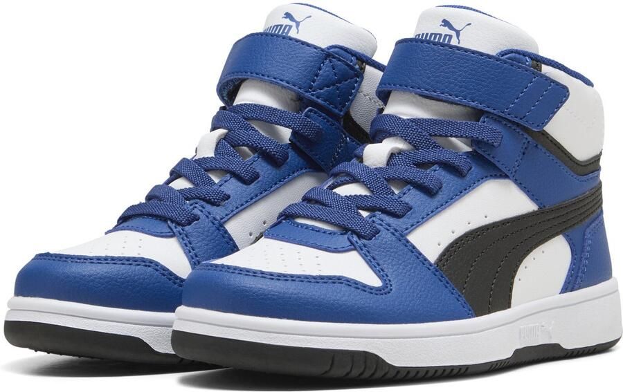 Puma Rebound Slam Mid sneakers kobaltblauw zwart - Foto 4