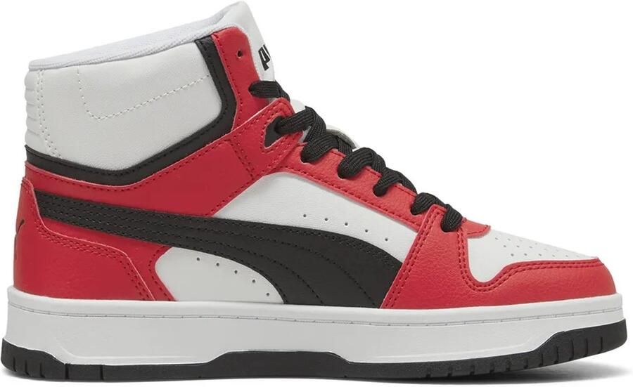 PUMA Rebound Slam Mid Schoenen Rood Kinderen