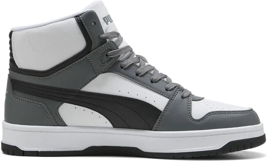 PUMA Rebound Slam Mid Schoenen Wit Grijs Man