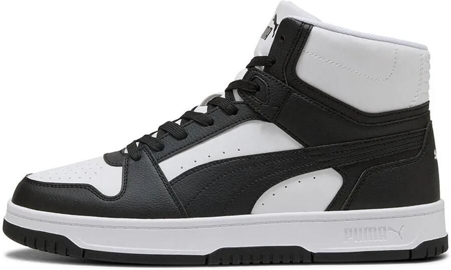 PUMA Rebound Slam Mid Schoenen Wit Zwart Man