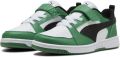 PUMA Kinder Schuhe Mid Rebound V6 Lo AC+ Inf 397420 White- Black-Archive Green - Groen
