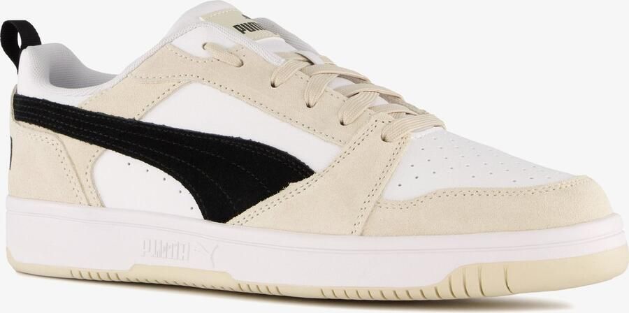 PUMA Schuhe Low Rebound v6 Low SD 402262 Alpine Snow- Black- White - Foto 2