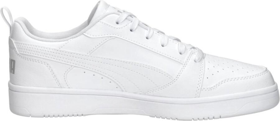 PUMA Rebound v6 Low heren sneaker sportschoen 392328 02 wit zwart - Foto 8